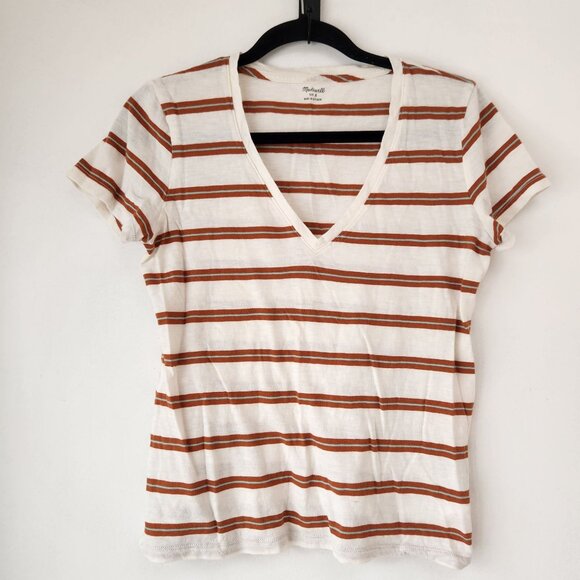 BUNDLE (3) Madewell T-Shirt Shirt Sports Bra Tank Wardrobe Basics Women's S-M - Picture 2 of 15